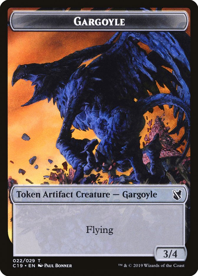 3/4 Gargoyle Token