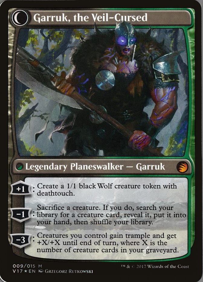 Garruk Relentless // Garruk, the Veil-Cursed