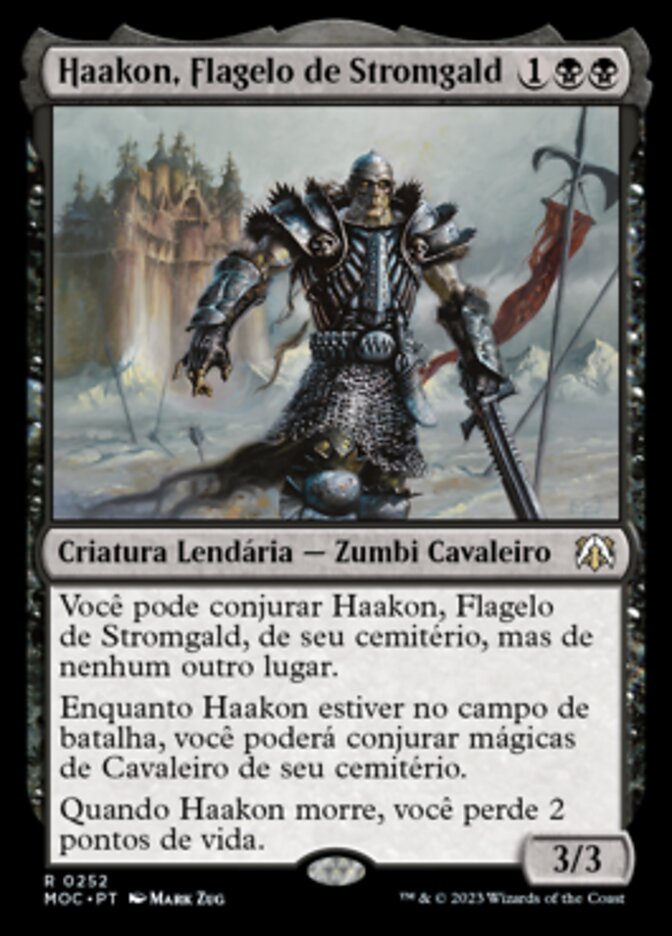 Haakon, Stromgald Scourge