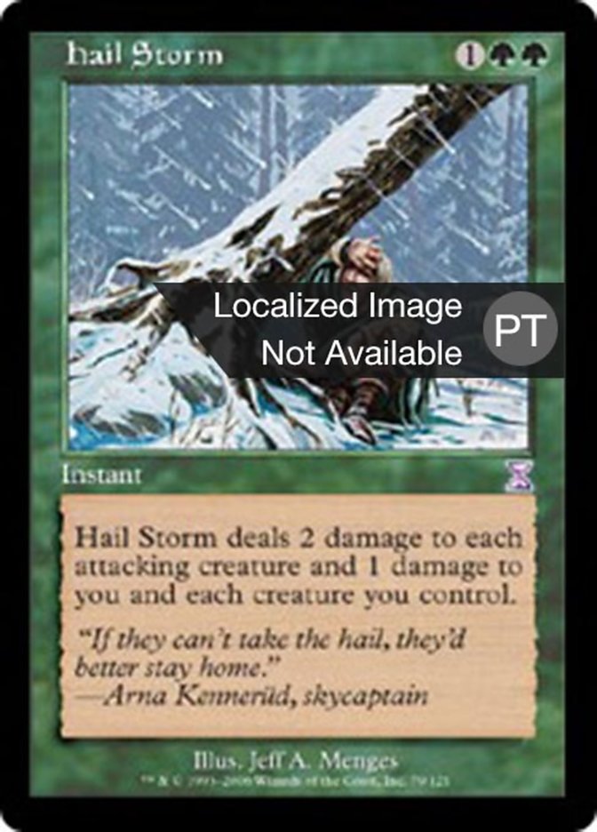 Hail Storm