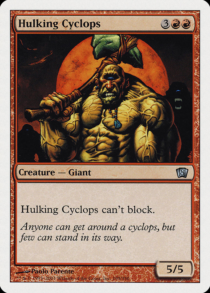 Hulking Cyclops