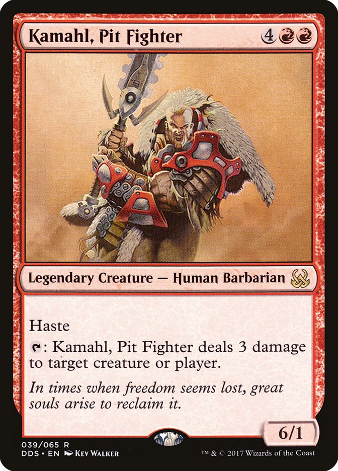 Kamahl, Pit Fighter