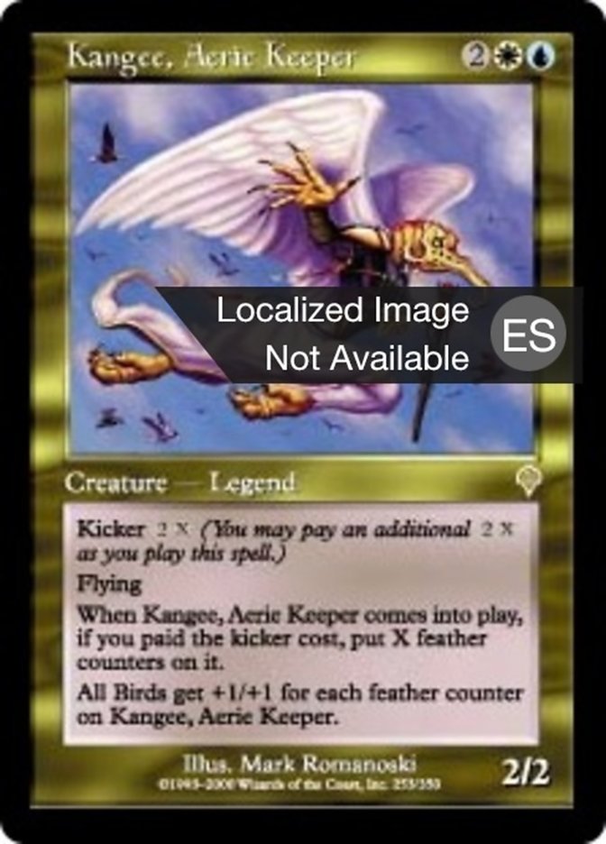 Kangee, Aerie Keeper