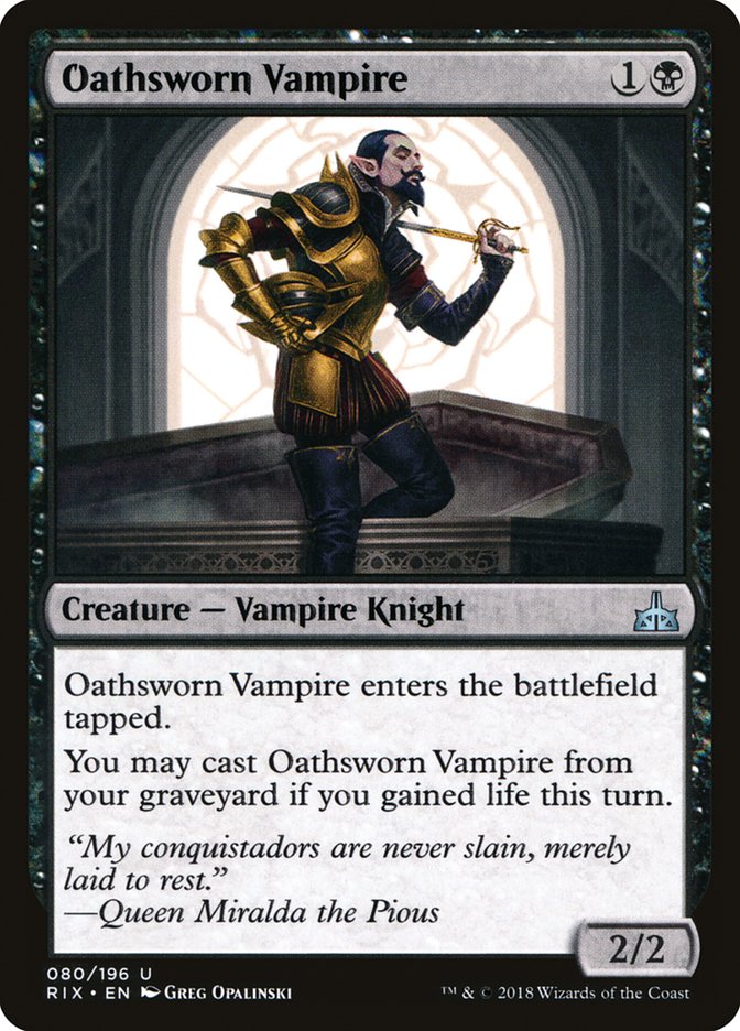 Oathsworn Vampire