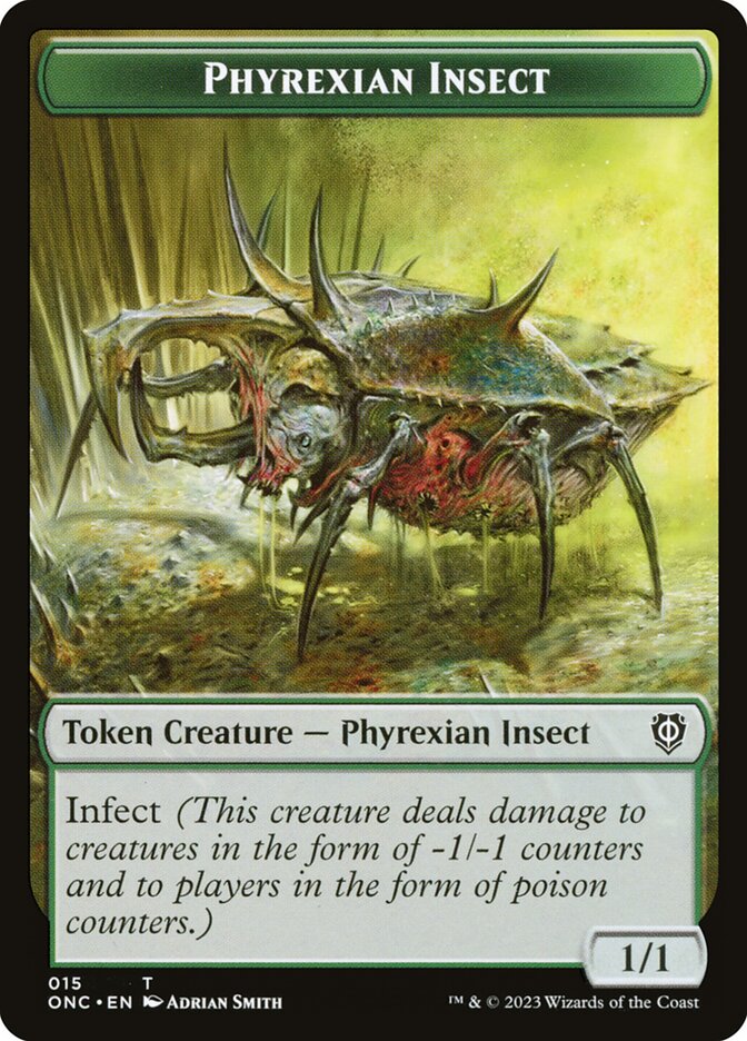 1/1 Phyrexian Insect Token