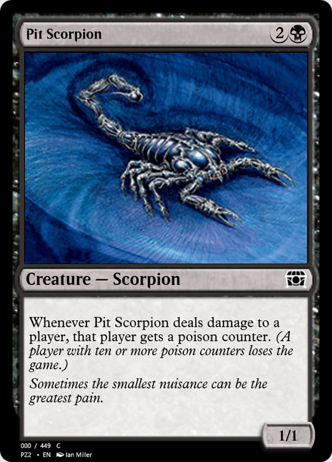 Pit Scorpion