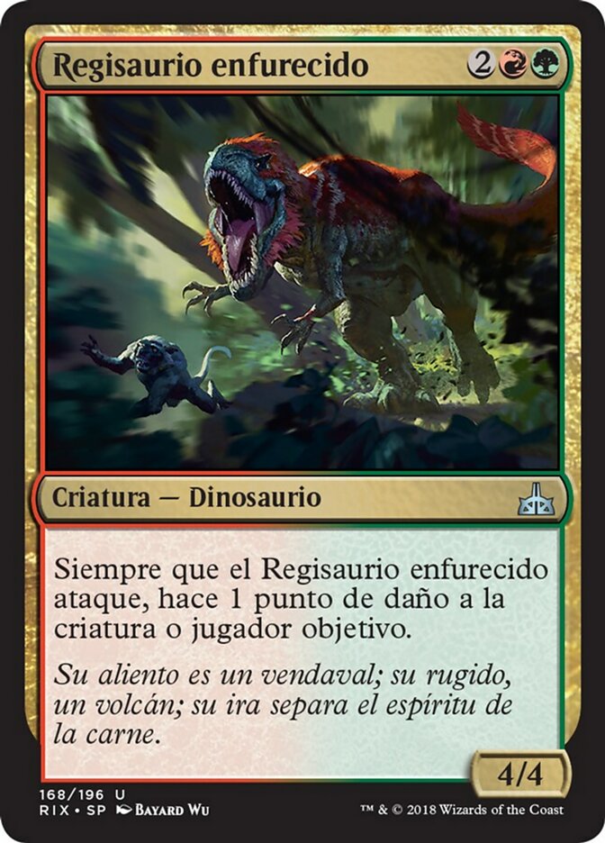 Raging Regisaur