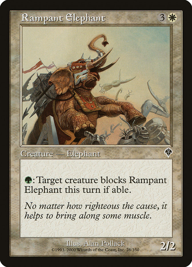 Rampant Elephant