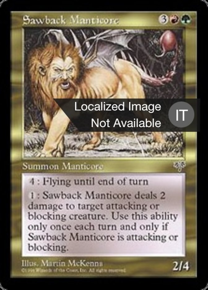 Sawback Manticore