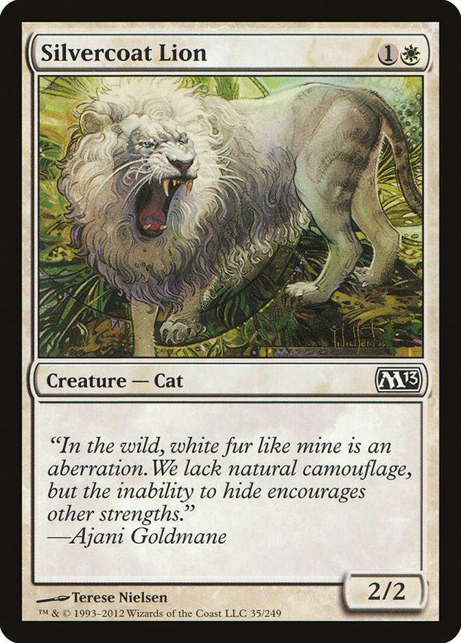 Silvercoat Lion