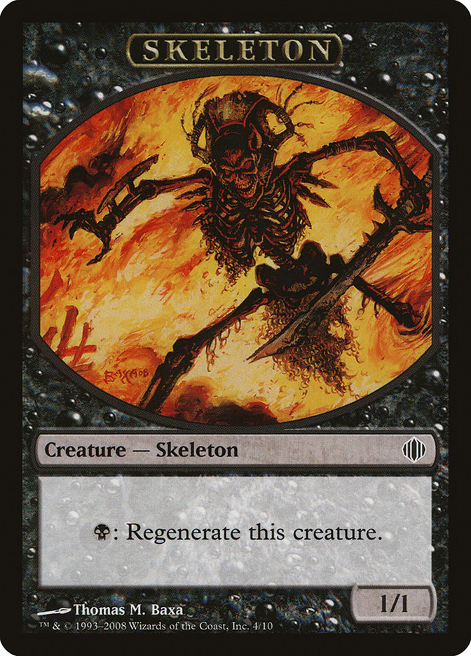 1/1 Skeleton Token