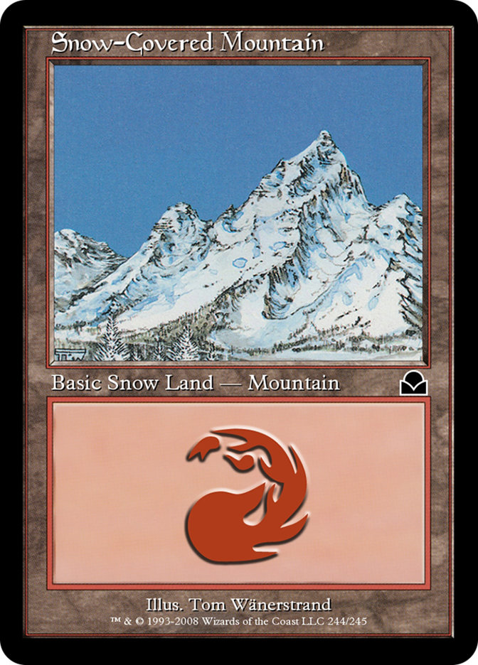 Snow-Covered Mountain