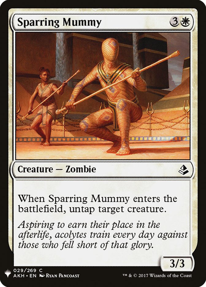 Sparring Mummy