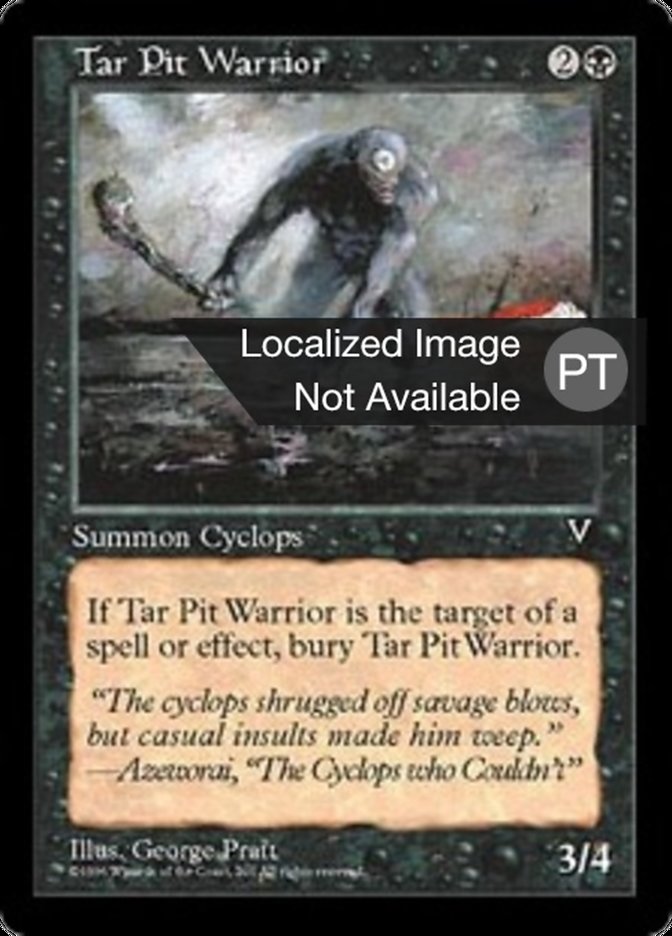 Tar Pit Warrior