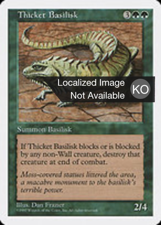 Thicket Basilisk