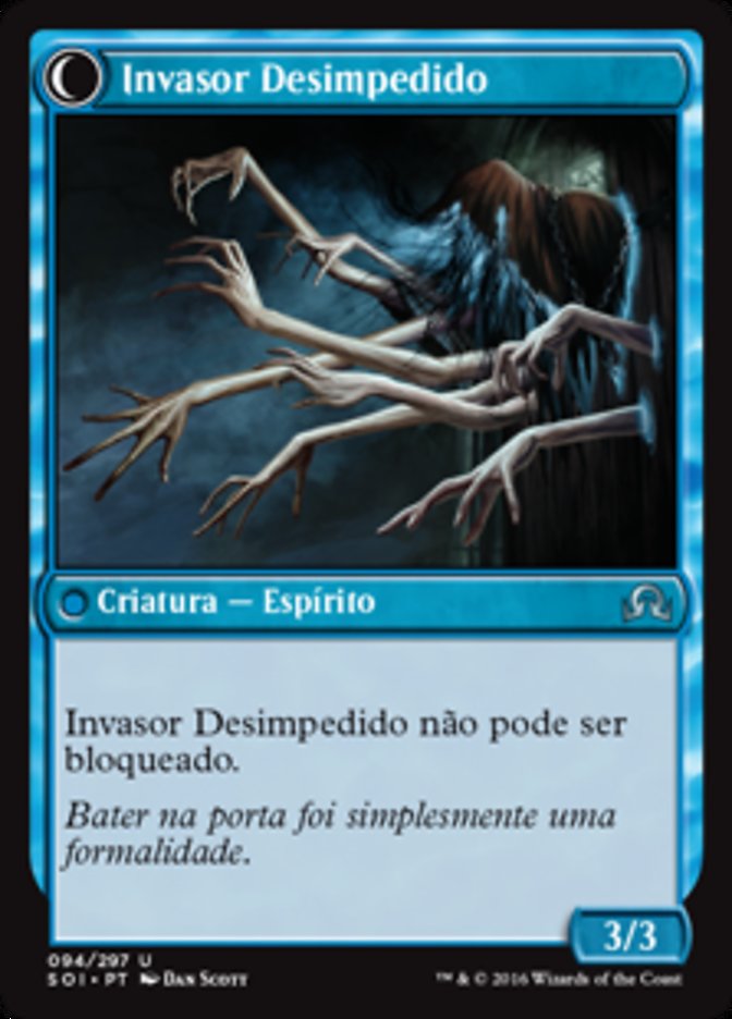 Uninvited Geist // Unimpeded Trespasser