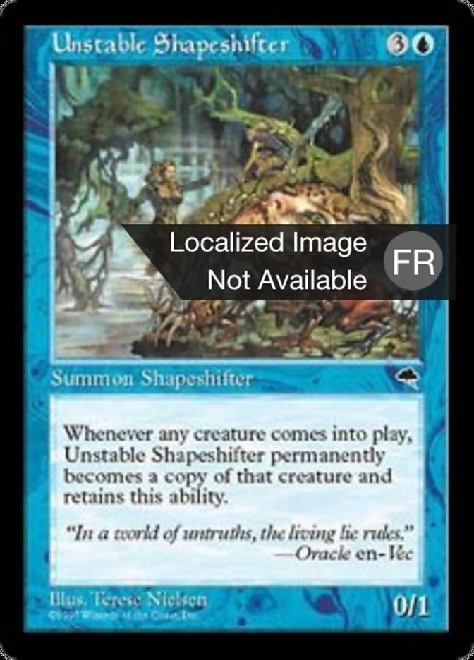 Unstable Shapeshifter