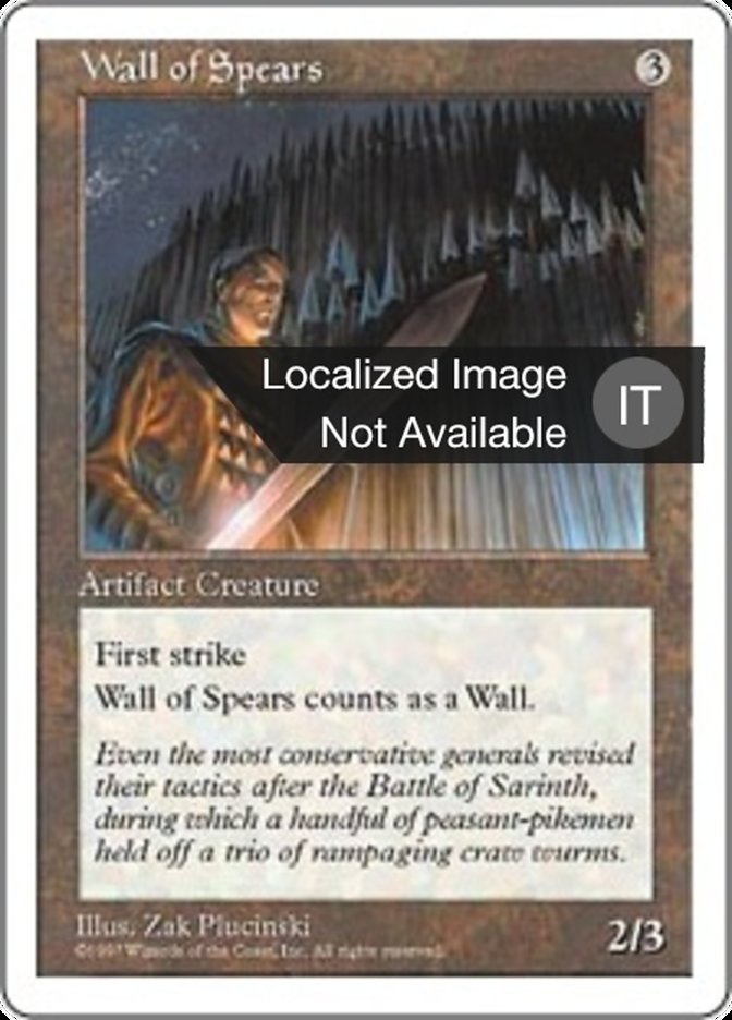 Wall of Spears