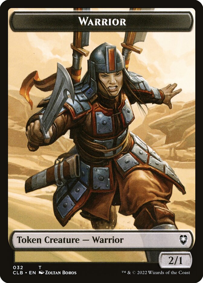 2/1 Warrior Token