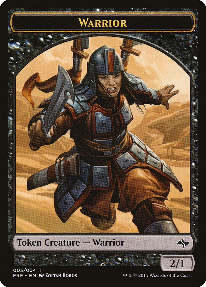 2/1 Warrior Token