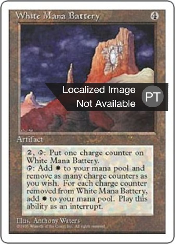 White Mana Battery