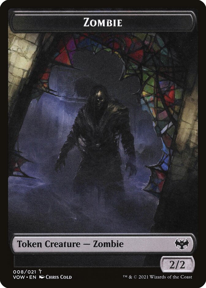 2/2 Zombie Token